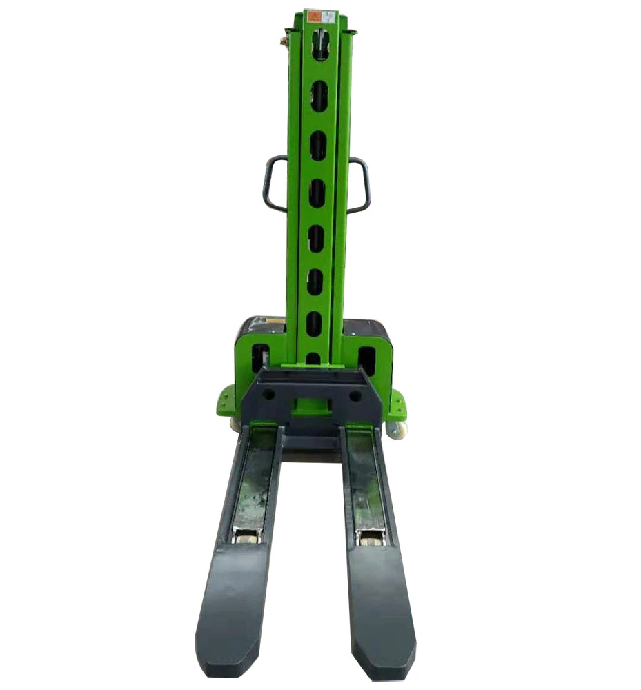 500kg semi electric pallet stacker 2