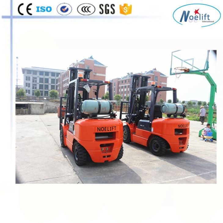 LPG Gas Petrol Forklift With Engine Powered