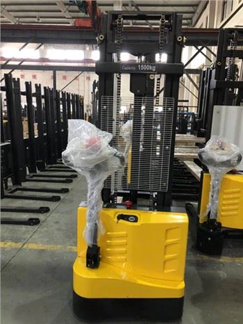 استاکر پالت برقی چینی 1500 کیلوگرم بالابر 3000 میلی متر 3500 میلی متر