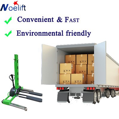 استاکر CE 500kg خود بارگیری استاکر 0.5 تنی برقی